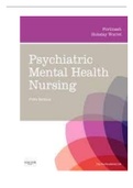 Fortinash Psychiatric Mental Health Nursing TB 5th Edition