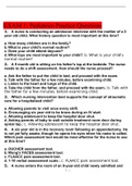 RNSG 2201 - Pediatrics Exam 1 Study Guide&period;