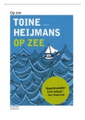 Boekverslag Nederlands  Op zee, ISBN: 9789493256002