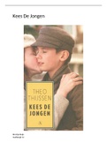 Boekverslag Nederlands  Kees de jongen, ISBN: 9789402600117
