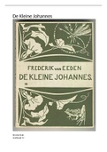 Boekverslag Nederlands  De kleine Johannes, ISBN: 9789491618130