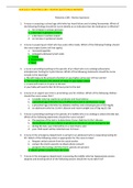 NUR 2633 &sol; PEDIATRICS CMS &ndash; REVIEW QUESTIONS & ANSWERS GRADED A PLUS