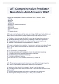 ATI Comprehensive Predictor&comma; ATI RN Predictor&comma; ATI COMPREHESIVE EXIT &lbrack;NCLEX&comma; RN comprehensive online practice&comma;  ATI Respiratory Review  And ATI Pharmacology Practice Assessment A Comlete Bundle Solution 