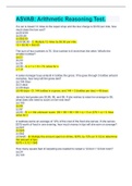ASVAB&colon; Arithmetic Reasoning questions & answers all correct&period;