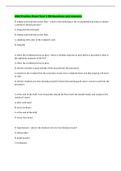 CNA Practice Exam Test 3 (50 Questions and answers) 