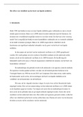 Essay Research Project: Finance module - UVA EBE (Grade: 8.2)