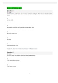  BIOS242 Quiz 6&colon; Microbiology&colon; Chamberlain College of Nursing&lpar;100&percnt; correct&comma; &rpar;