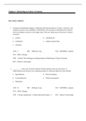 Marketing Strategy&comma; Text and Cases&comma; Ferrell - Exam Preparation Test Bank &lpar;Downloadable Doc&rpar;