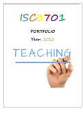 ISC3701 PORTFOLIO 2022