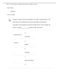 PSY 7712 Unit 10 Quiz 1 Questions and Answers- Capella University