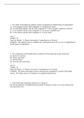 xBates&rsquo; Guide to Physical Examination and History Taking&comma; 11th Edition ALL ANSWERS ARE CORRECT&excl;&excl;&excl;