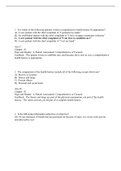 Bates&rsquo; Guide to Physical Examination and History Taking&comma; 12th Edition  ALL ANSWERS ARE CORRECT&excl;&excl;