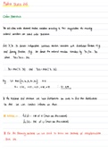 Summary Maths Stats 245  Part 1 