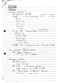 WTW256 formula sheet