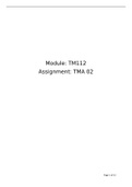 Essay  TM112  (TMA02) Info and Computing Tech 2 