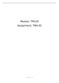Essay  TM129 (TMA02) Technologies in Practice