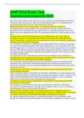 ALL BUNLDED EXAMS  FILES FOR AHIP EXAM 2022&sol;2023 &lpar;ANSWERED WITH VERIFIED ANSWERS&rpar; A&plus; GUARANTEE