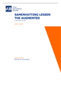 Samenvatting  The Augmented human - Health, Technology Law (4023298)