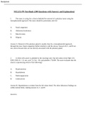 NCLEX-PN Test-Bank &lpar;200 Questions with Answers and Explanation&rpar;
