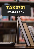 TAX3701 Exam Pack (Question and Answers)