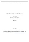 Class notes Business Research Methods (542s)