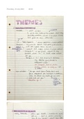 Themes in Macbeth NOTES