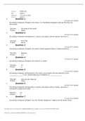 Evan 101 Exam 1 Questions And Answers  Latest Updated 2021&sol;2022