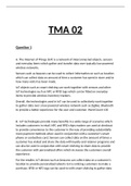 TM111 TMA02&sol;TM111 TMA02&sol;TM111 TMA02 TEST BANK 