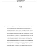 Exam (elaborations) Nordstrom case Study Analysis (MGT230) 