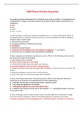 CMS Pharm Practice Questions