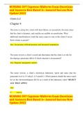 NURSING 207 Capstone Midterm Exam Questions and Answers Best Rated A&plus; Assured Success New Update 2022
