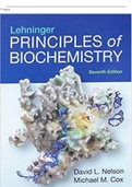 Test Bank: Lehninger Principles of Biochemistry, 7th Edition, David L. Nelson (Complete Download) . All Chapters 1-28