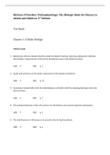Pathophysiology The Biologic Basis for Disease in Adults and Children&comma; McCance - Exam Preparation Test Bank &lpar;Downloadable Doc&rpar;