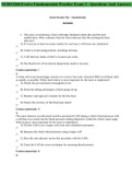 NURS3260 Evolve Fundamentals Practice Exam 2 - Questions And Answers 