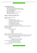 Biology 171-Exam 1 Study Guide