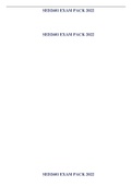 SED2601 EXAM PACK 2022