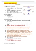 NUR 4120 Pharm 2 Final Exam 2  Updated