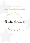 A Level Media Media Language Terminology