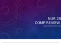 NUR 280 Comp Review 2 Currently Updated 2022. GRADED A+