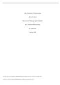 N511 Advanced Pharmacology &vert; Basic Principles of Pharmacology Department of Nursing&comma; Aspen University 