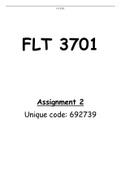 Assignment 2 - FLT3701