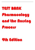 TEST BANK Pharmacology and the Nursing Process  9th Edition  Linda Lane Lilley, Shelly Rainforth Collins, Julie S. Snyder.