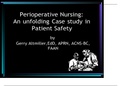 Perioperative Nursing: An unfolding Case study in Patient Safety by Gerry Altmiller,EdD, APRN, ACNS-BC, FAAN
