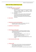 &Tab;BHIS 410 FINAL EXAM Study Guide