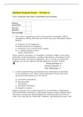 NURS 3356 Medical-Surgical Exam - Version A Study Guide 