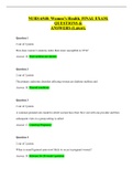 NURS 6540&colon; Women&rsquo;s Health&period; FINAL EXAM&period; QUESTIONS & ANSWERS &lpar;Latest&rpar;&period;