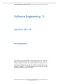 Software Engineering, Sommerville - Downloadable Solutions Manual (Revised)