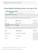 GBA MISCShadow Health COPD Prescription Writing Score&period;