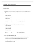 Statistics for Business and Economics, Anderson - Exam Preparation Test Bank (Downloadable Doc)
