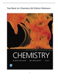 Test Bank for Chemistry 8th Edition
